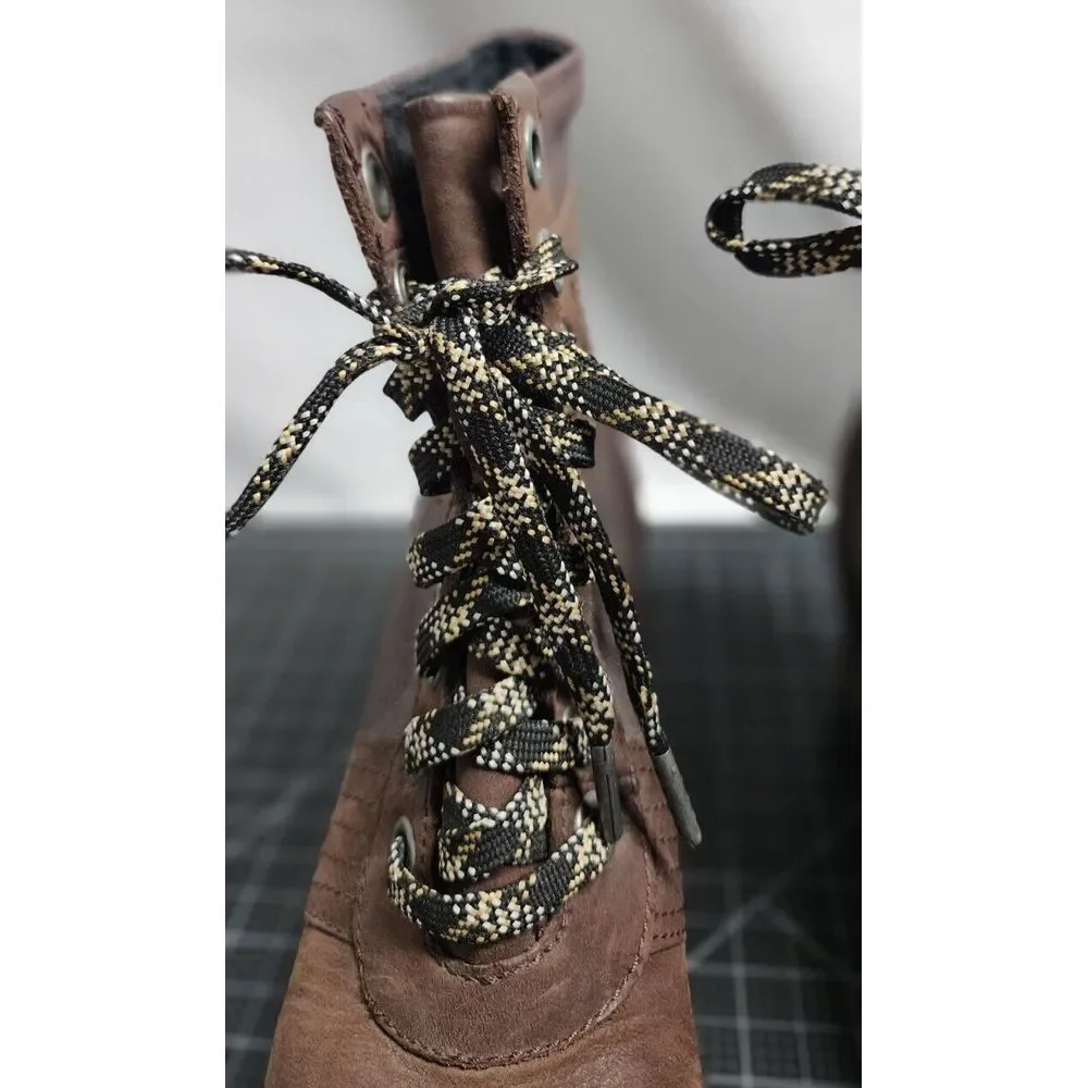 SOREL woman‎ Lexi wedge brown waterproof leather ankle boots US 6
